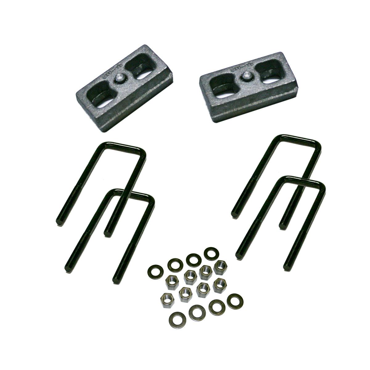 Superlift 3216 1.5" Rear Block Kit - 88-98 GM 1500 PU & 92-99 1500 Suburban/Blazer/Tahoe