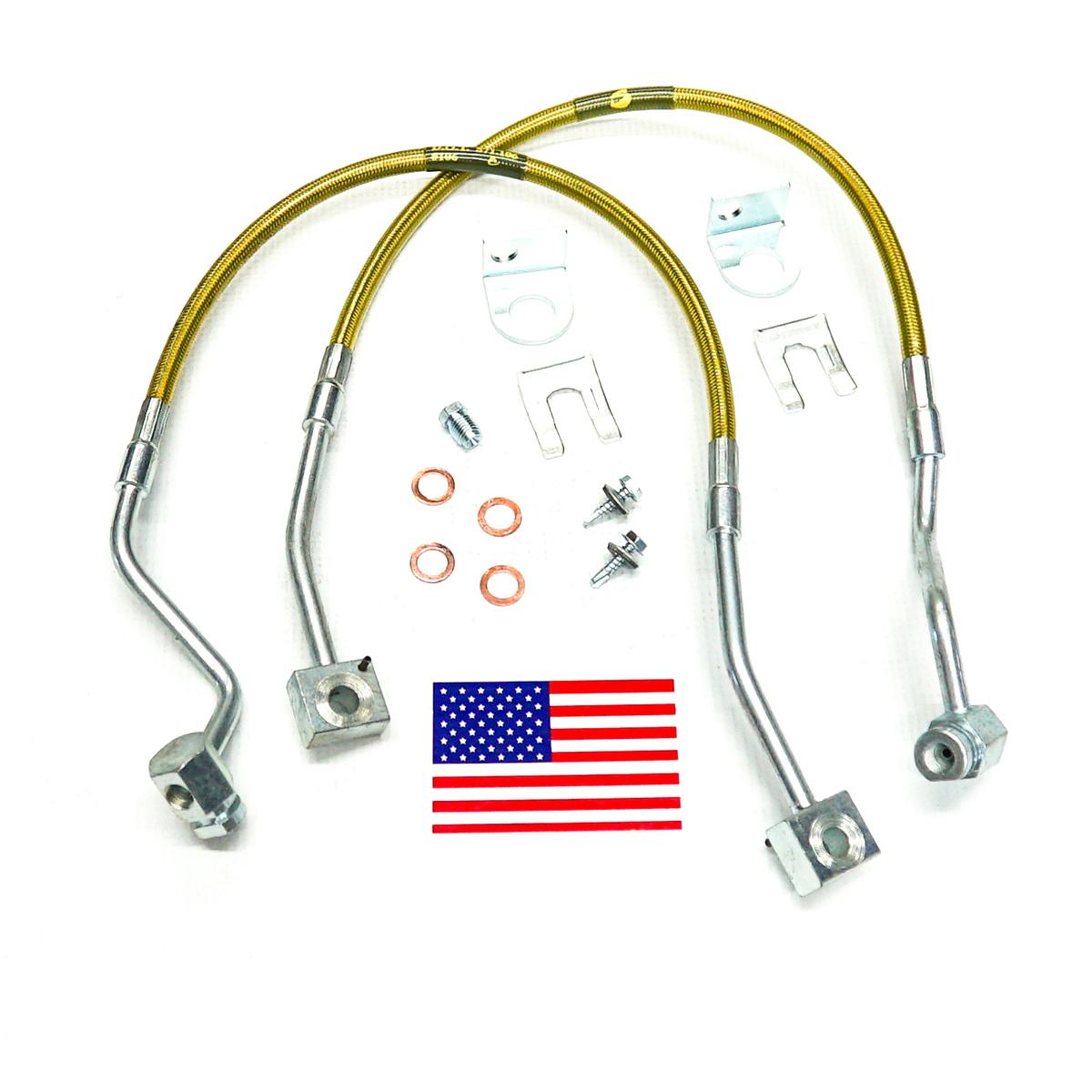 Superlift 91240 Bulletproof Brake Hose - Front - 91-94 Ranger/Explorer w/ 4-6" Lift