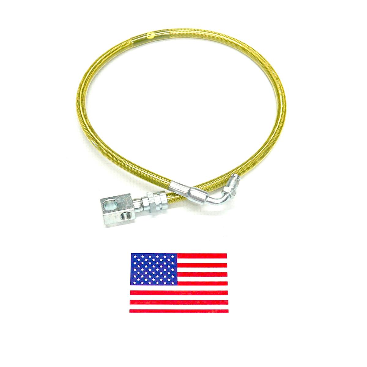 Superlift 91280 Bulletproof Brake Hose - Front - 78-79 F-150/Bronco w/ 4-9" Lift