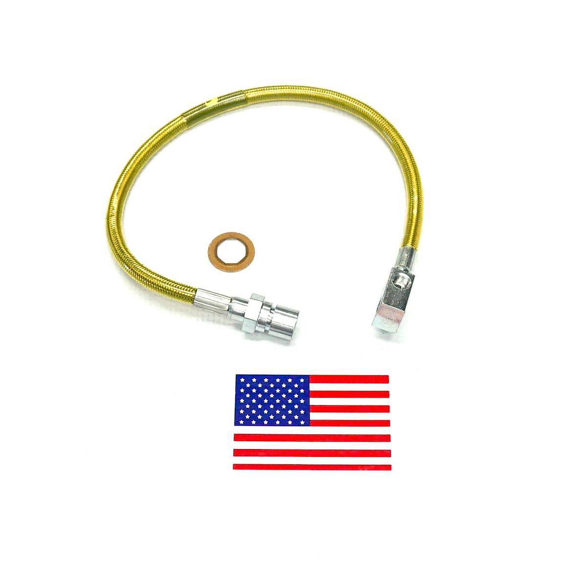 Superlift 91336 Bulletproof Brake Hose - Rear - 73-87 GM PU 73-91 Blzr/Jmy/Sub w/ 8-12" Lift