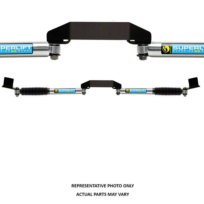 Superlift 92730 DualSteeringStabilizerKit-SL SS Blstn(GasPrsr)-05-22 F2/350 4WDw/3"orGreaterLift