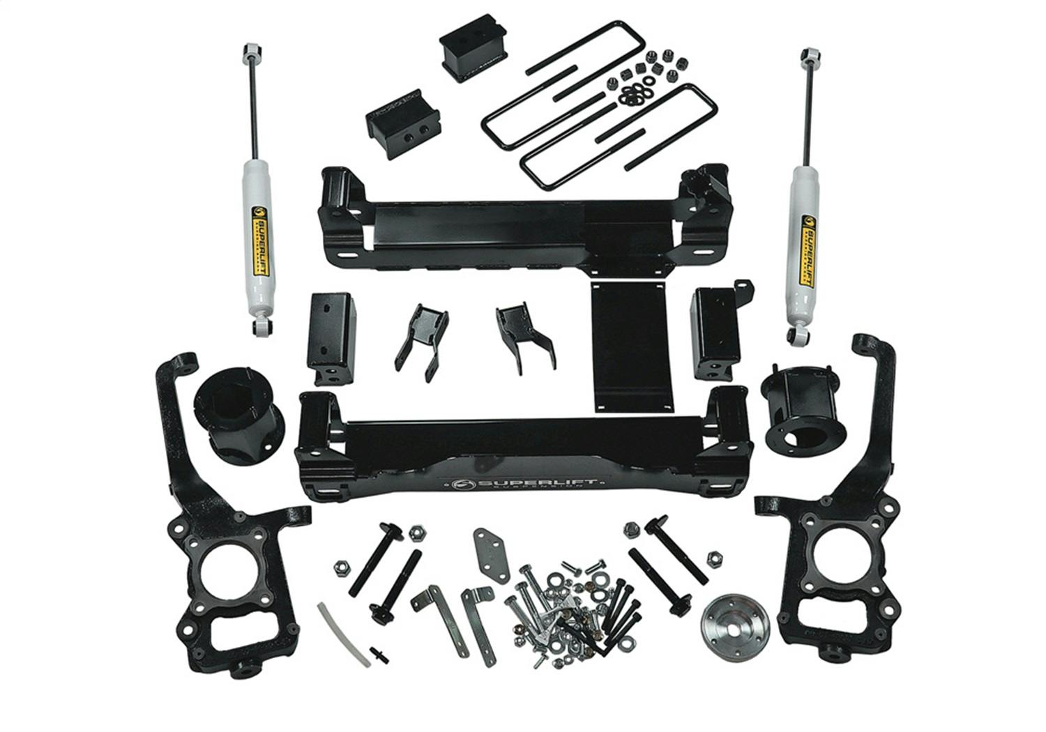 Superlift K126 4.5" Lift Kit - 15-20 F150 4WD - w/ SL Rear Shocks
