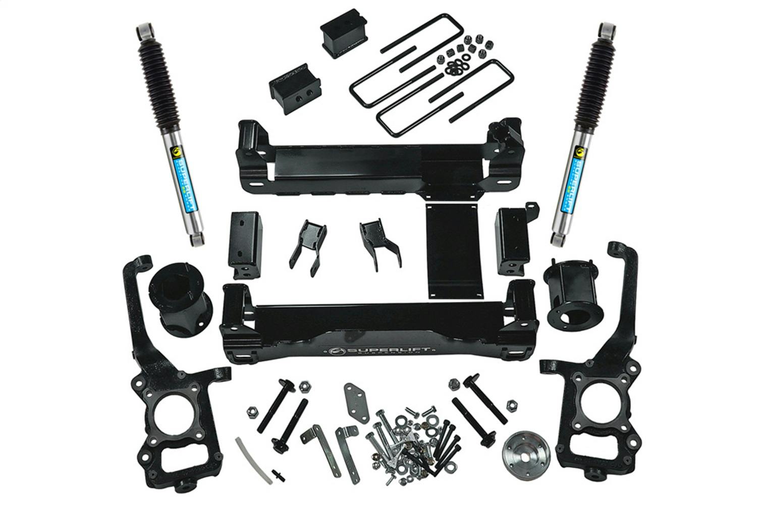 Superlift K179B 6'' Lift Kit - 09-14 F-150 4WD - w/ Bilstein Rear Shocks