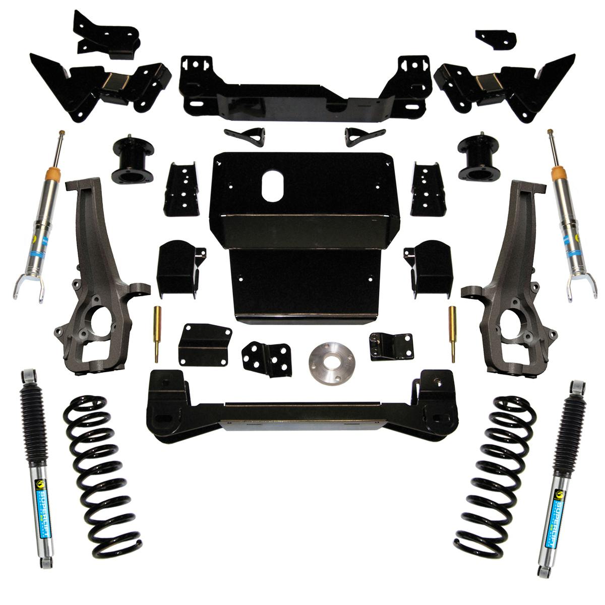 Superlift K1017B 4" Lift Kit - 09-11 Ram 1500 4WD - w/ Bilstein Shocks