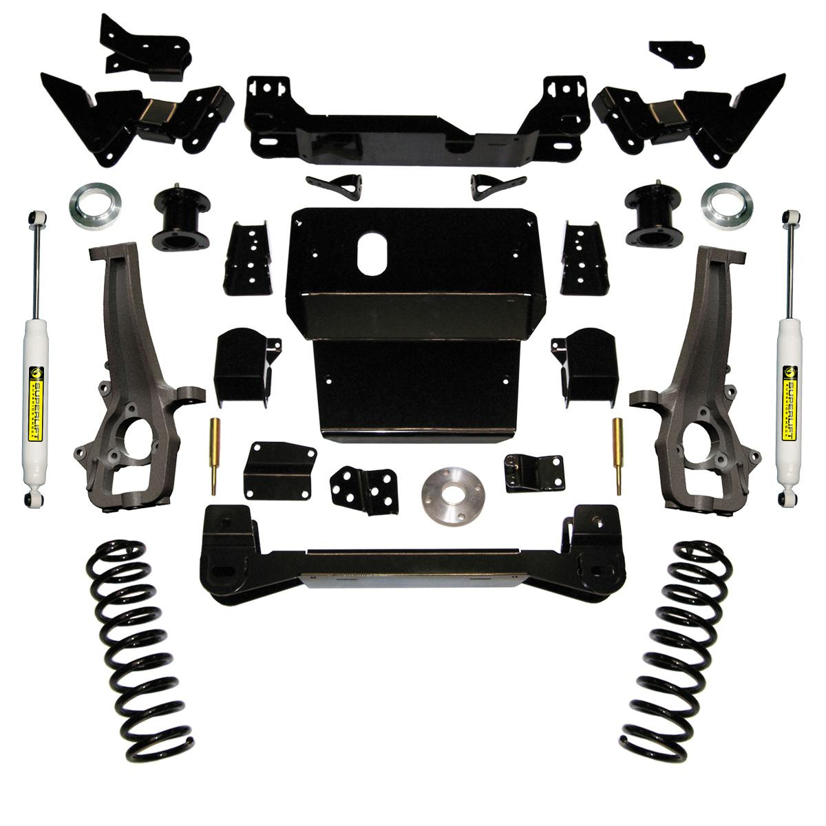 Superlift K1018 6" Lift Kit - 09-11 Ram 1500 4WD - w/ SL Shocks