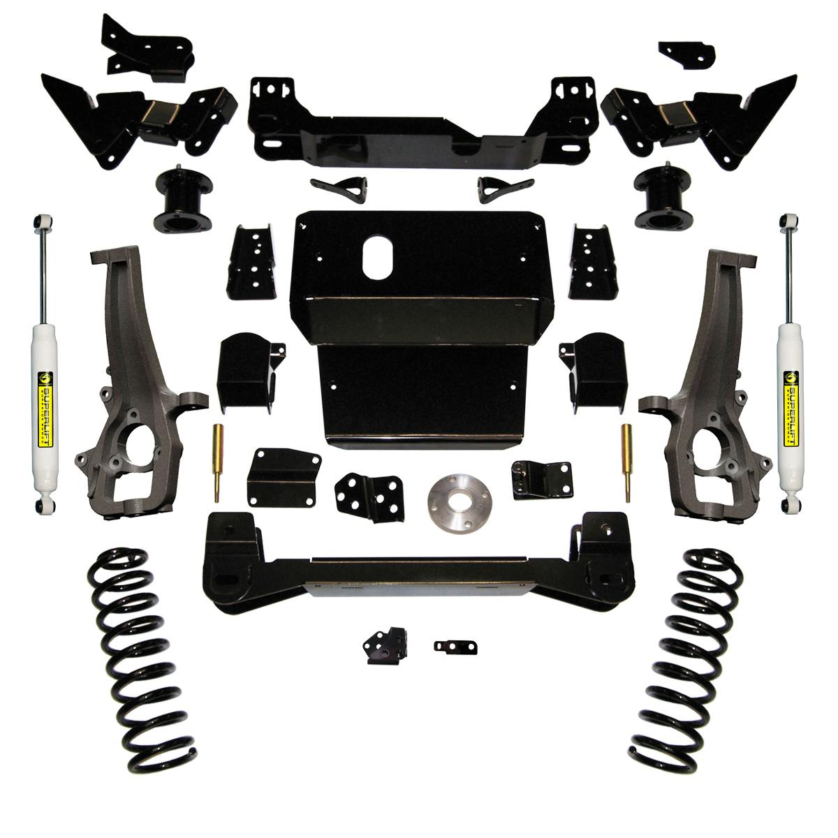 Superlift K1019 4" Lift Kit - 12-18 (19-21 Classic) Ram 1500 4WD - w/ SL Rear Shocks