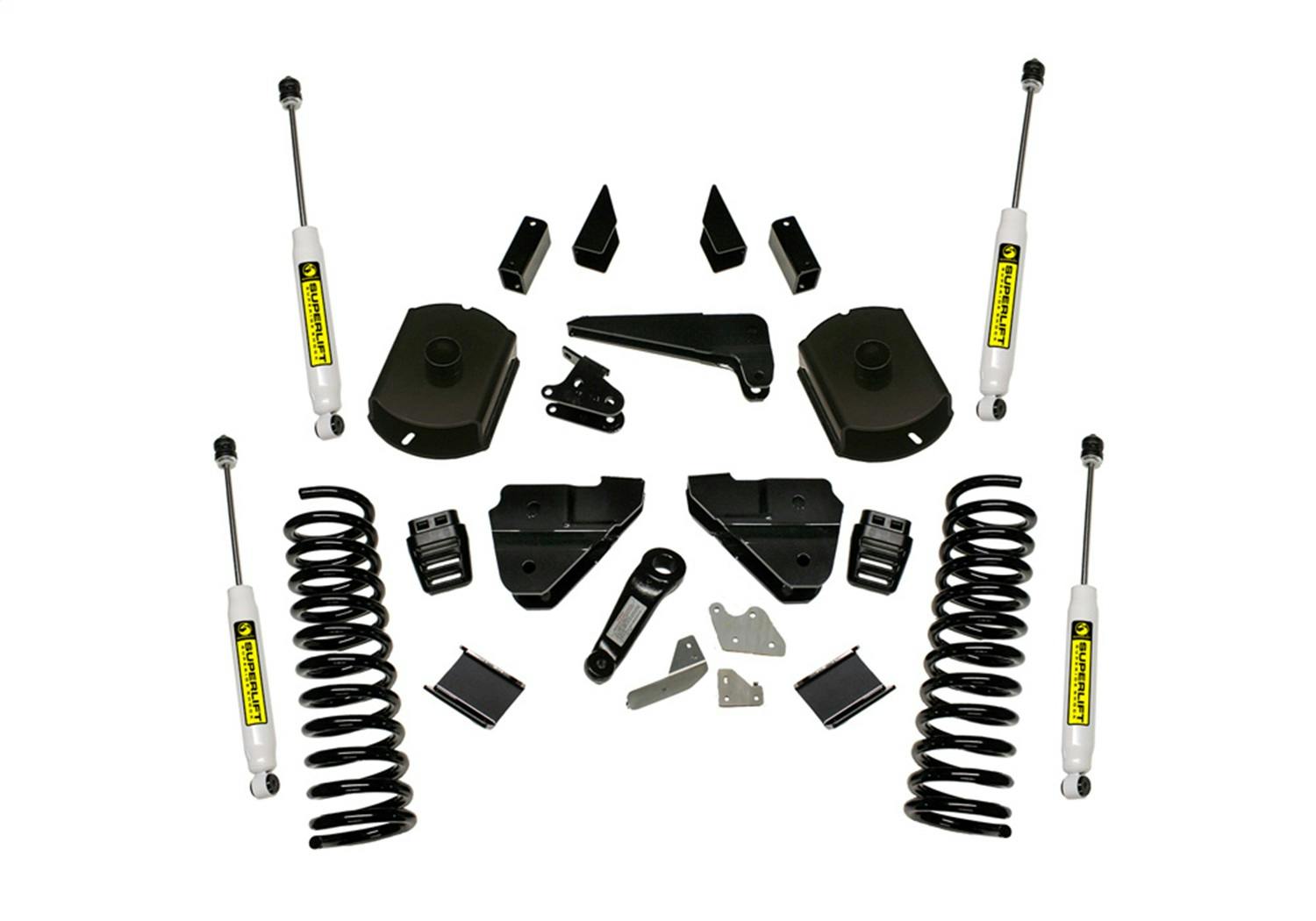 Superlift K125 4" Lift Kit - 14-18 Ram 2500 4WD - Diesel - Replacement Radius Arms w/ SL Shocks