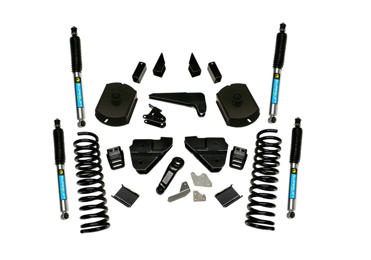Superlift K125B 4" Lift Kit-14-18 Ram 2500 4WD-Diesel-Replacement Radius Arms w/ Bilstein Shocks