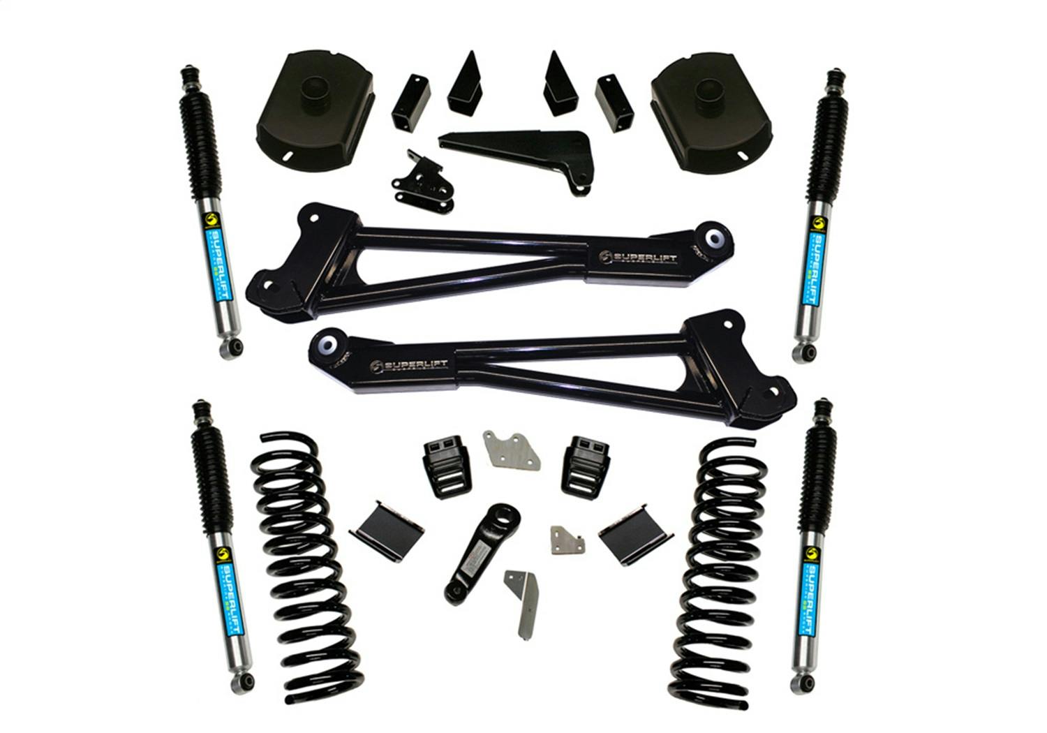 Superlift K124B 4" Lift Kit - 14-18 Ram 2500 4WD - Diesel - w/ Bilstein Shocks