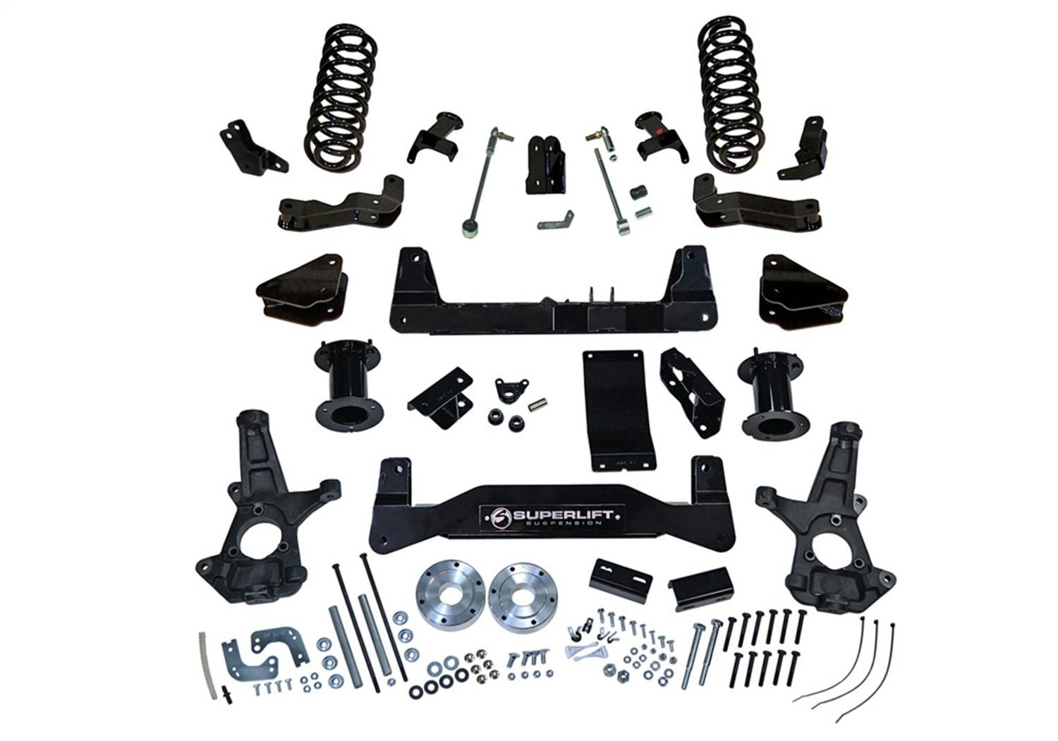 Superlift K139 6.5" Lift Kit - 15-16 Tahoe/Yukon 1500 4WD w/ OE CAST Steel Ctrl Arms