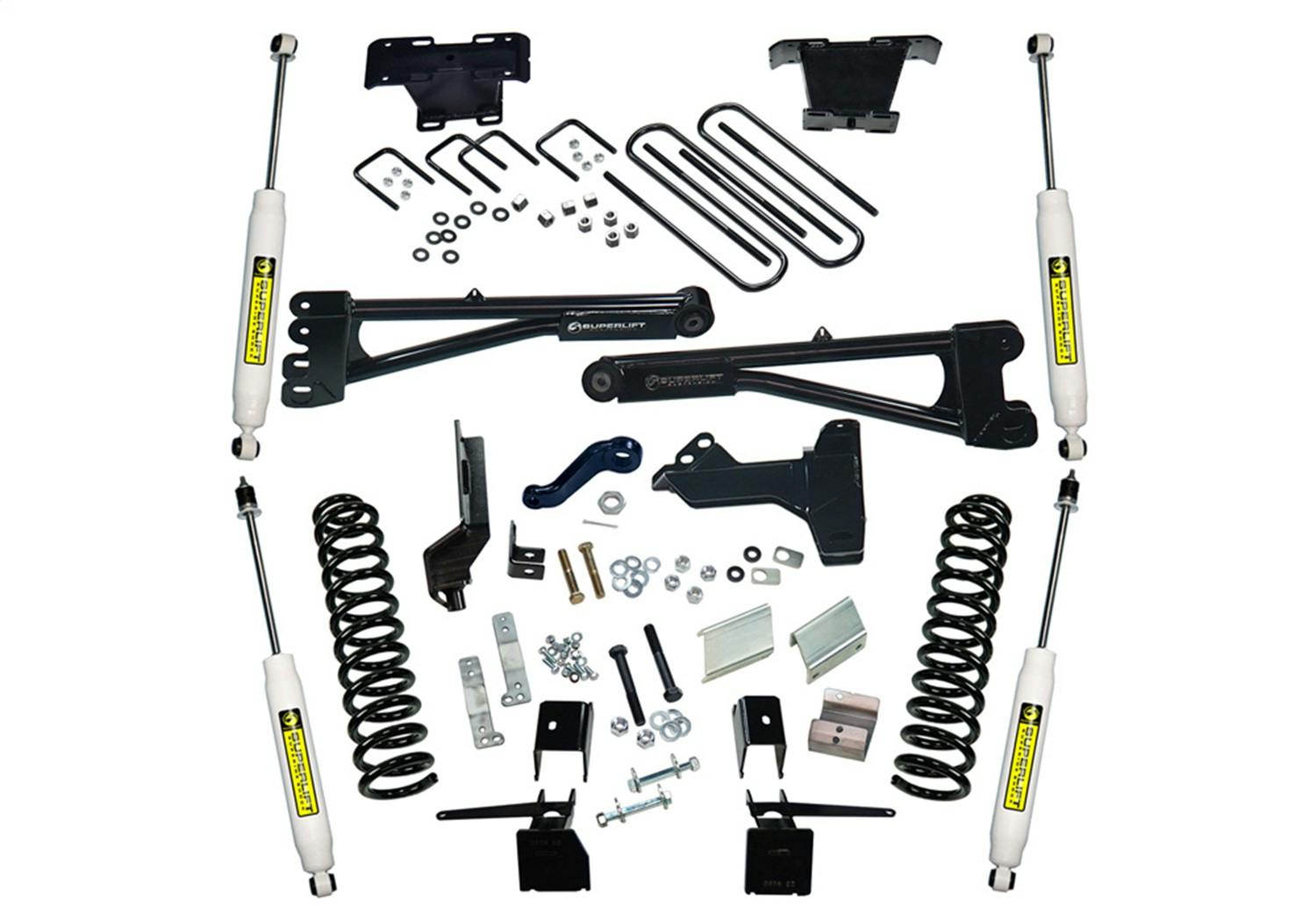 Superlift K169 6" Radius Arm Lift Kit - 17-22 F-250/F-350 4WD - Diesel - w/ SL Shocks