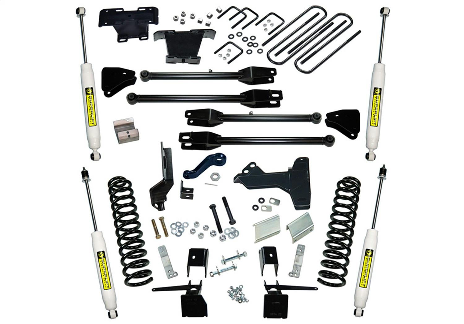 Superlift K171 6" 4-Link Kit - 17-22 F-250/F-350 4WD - Diesel - w/ SL Shocks