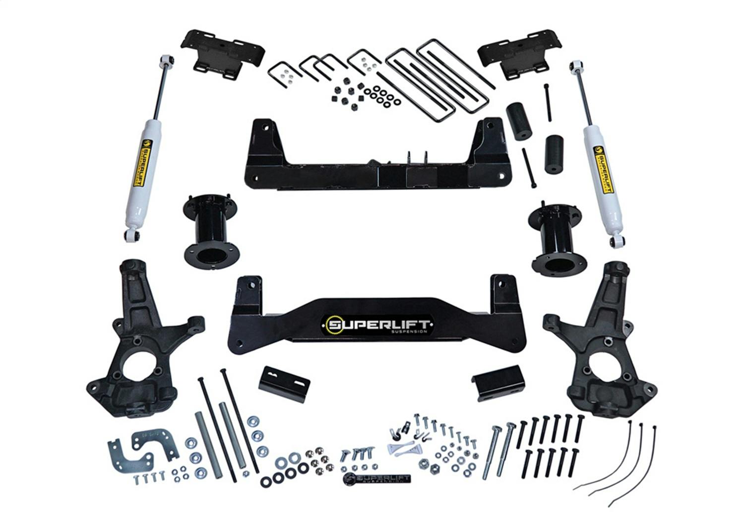 Superlift K181 6.5" Lift Kit - 14-18 GM 1500 2WD w OE Al or SS Control Arms w SL Rear Shocks