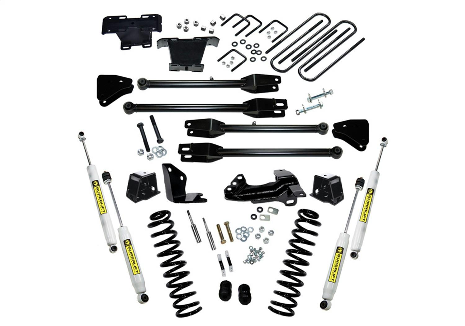 Superlift K230 4" Lift Kit - 05-07 F250/F350 4WD Diesel w 4-Link Conversion & SL Shocks