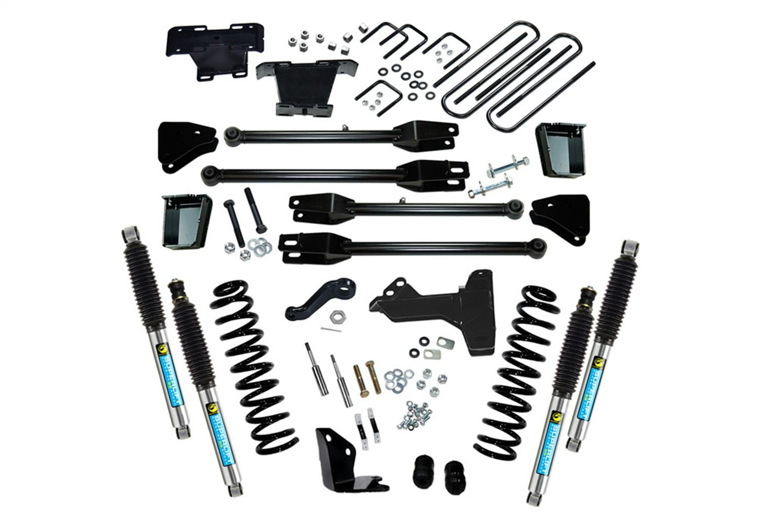 Superlift K231B 6" Lift Kit - 05-07 F250/F350 4WD Diesel w 4-Link Conversion & Bilstein Shocks