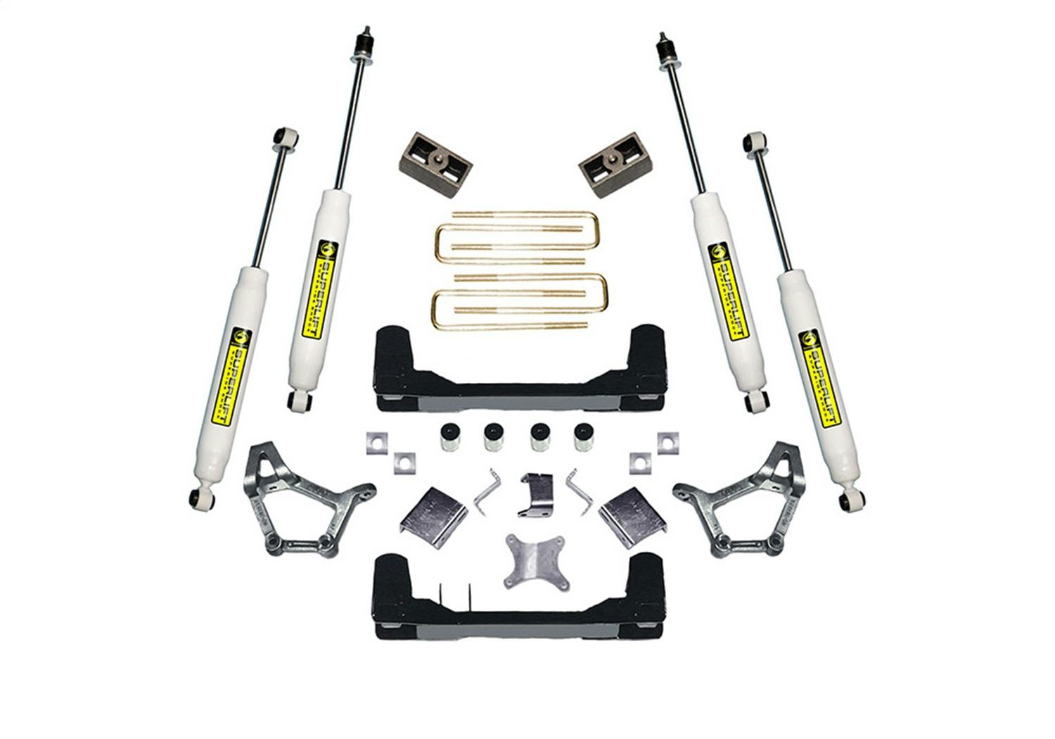 Superlift K306 4"-5" Adj Lift Kit-86-95 Toy PU/4Run (EXC 89-95 Shrt Std Cab) 4WD w SL Shocks