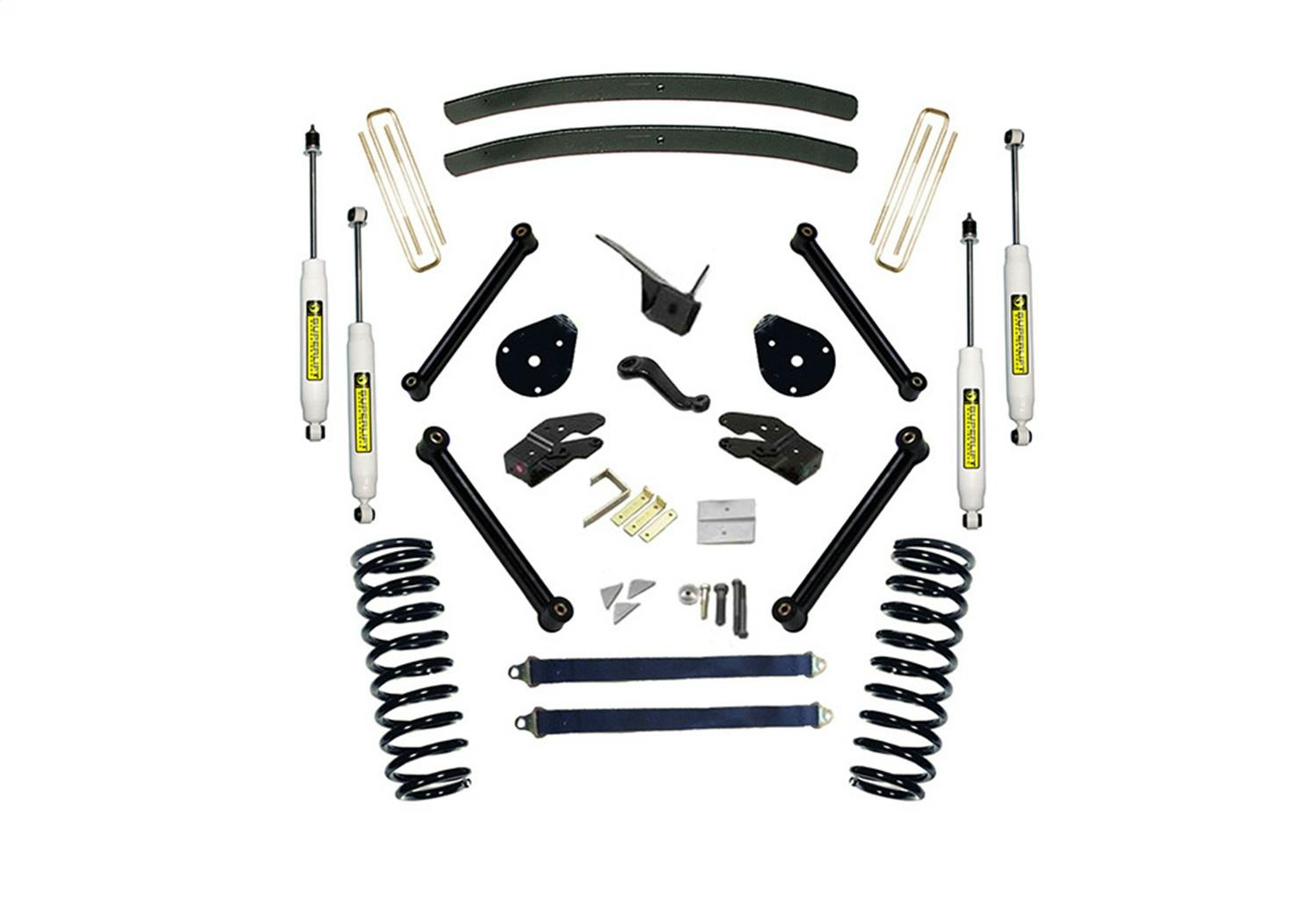 Superlift K334 5" Lift Kit 94-99 Ram 2500/3500 4WD - Diesel/V10 - w/SL Shocks