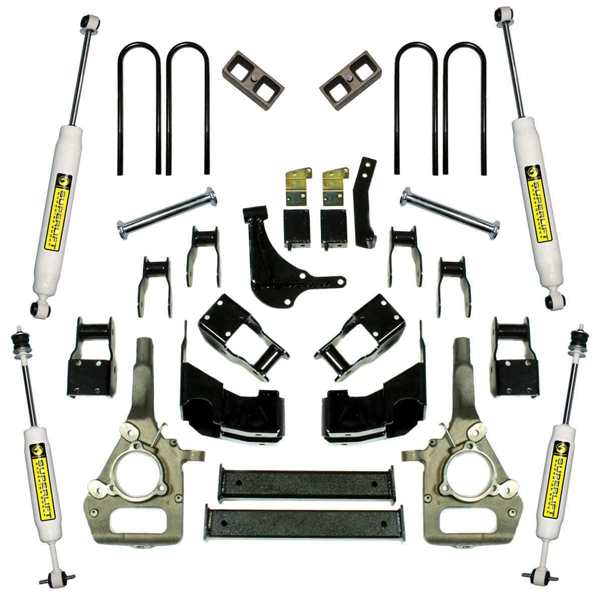 Superlift K358 4" Lift Kit - 00-10 Ranger 4WD - w/ SL Shocks