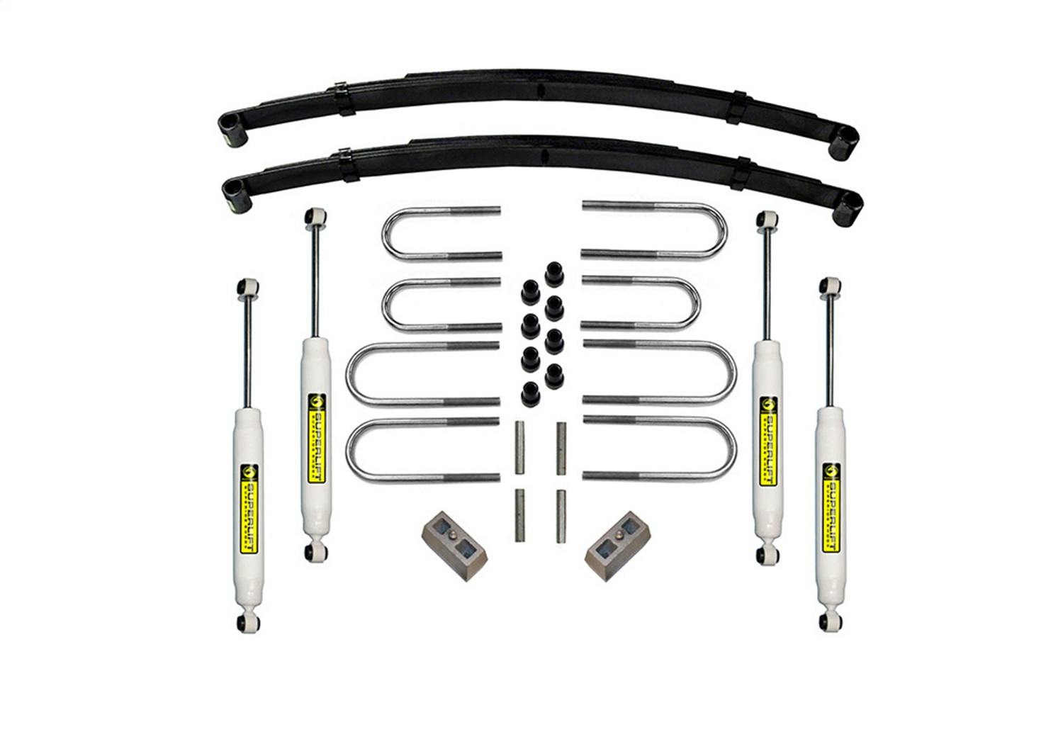 Superlift K427 2.5" Lift Kit - 73-87 GM 1/2 Ton 4WD - Rr Block Kit w/ SL Shocks