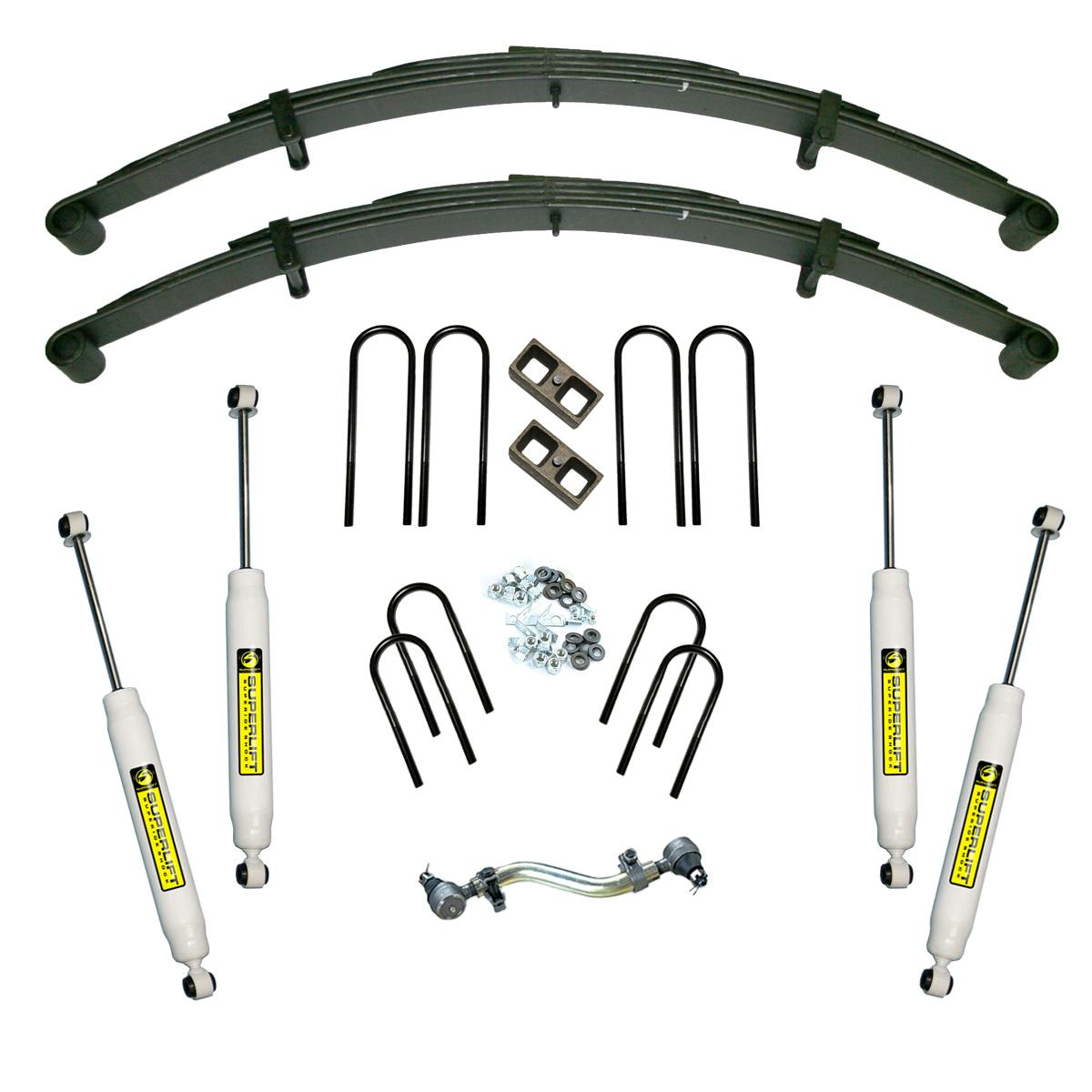 Superlift K462 5.5" Lift Kit - 73-87 GM 1 Ton PU - Small Block Eng - Rr Block Kit w/ SL Shocks