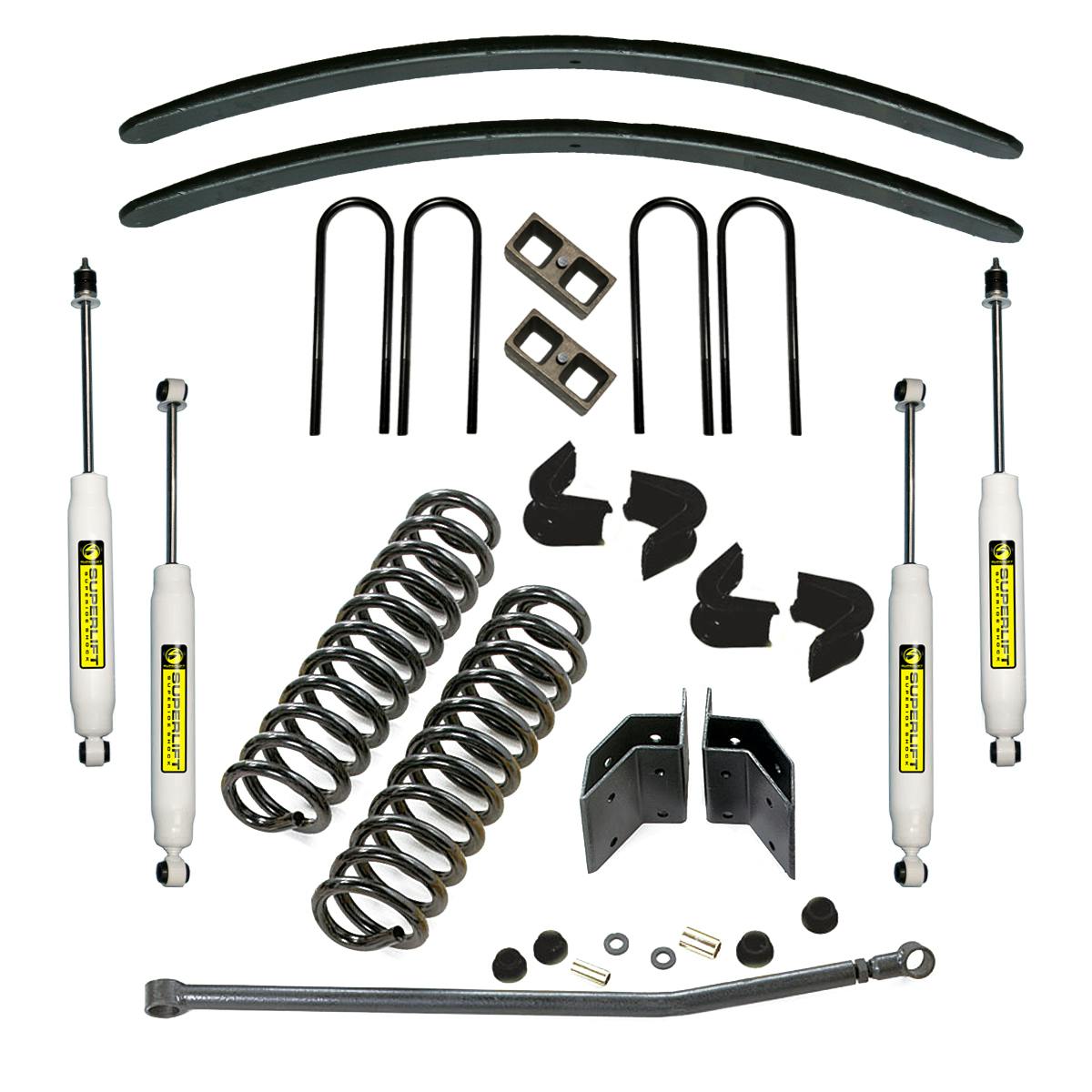 Superlift K488 6.5" Lift Kit - 78-79 Bronco 4WD - w/ SL Shocks