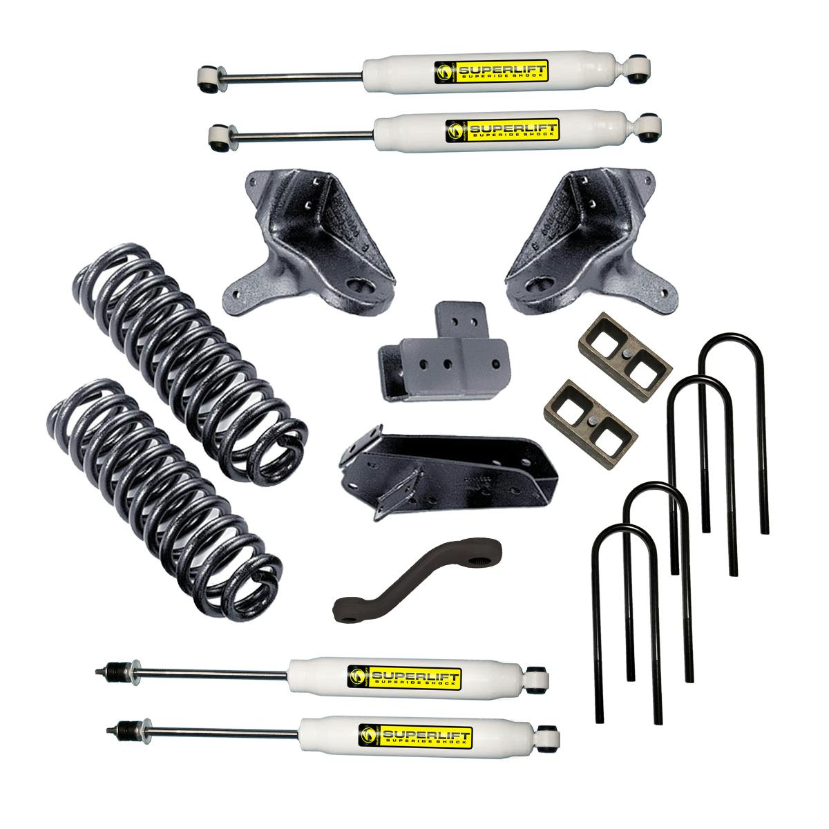 Superlift K560 6" Lift Kit - 80-96 F-150 4WD - w/ SL Shocks
