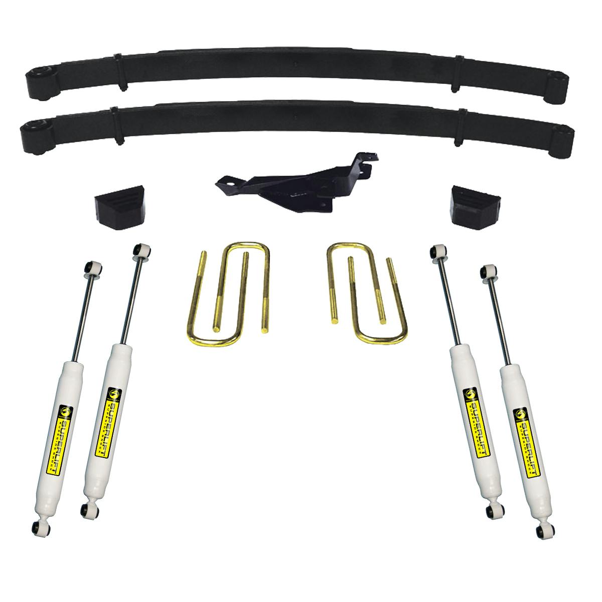 Superlift K629 2" Lift Kit - 00-04 F-250/F-350 4WD - Diesel/V10 - w/ SL Shocks