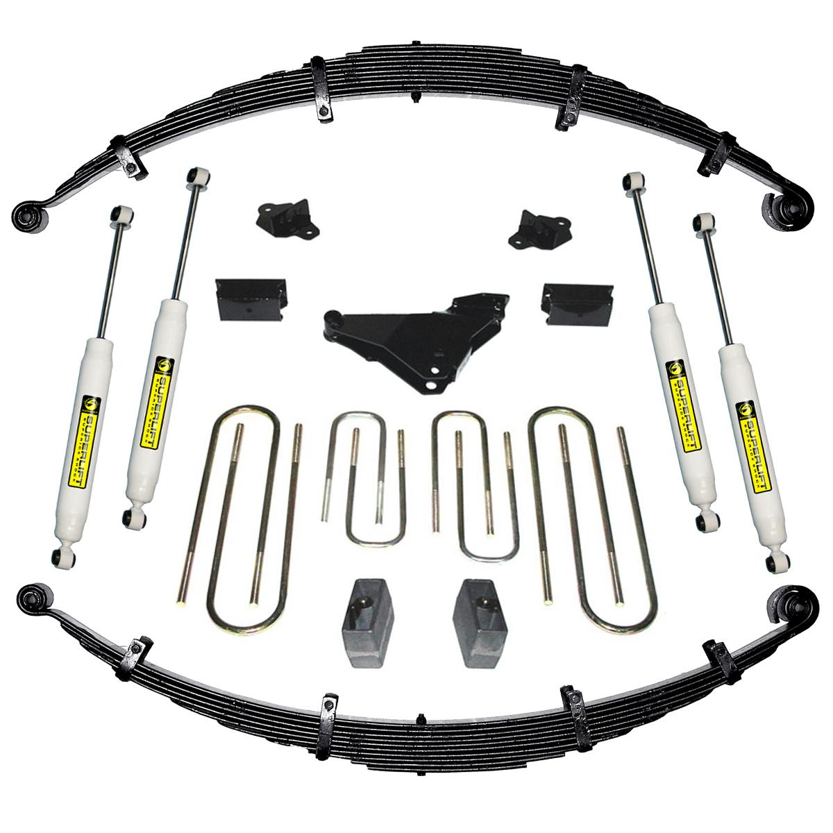 Superlift K632 4" Lift Kit - 00-04 F-250/F-350 4WD - Diesel/V10 - w/ SL Shocks