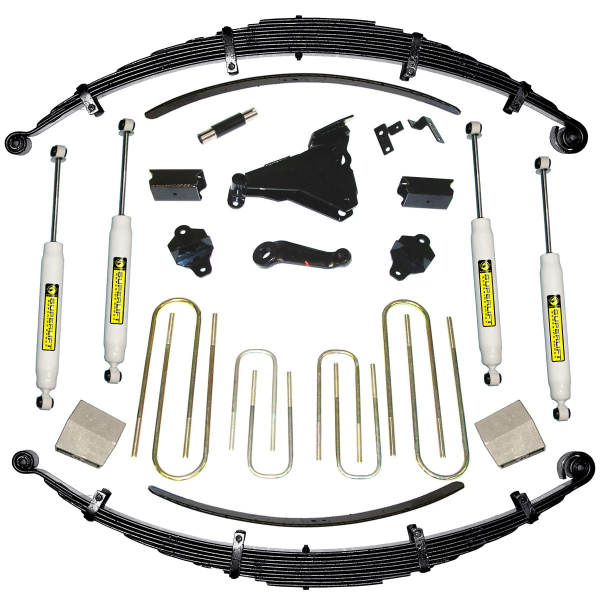 Superlift K644 8" Lift Kit - 00-04 F-250/F-350 4WD - Diesel/V10 - w/ SL Shocks