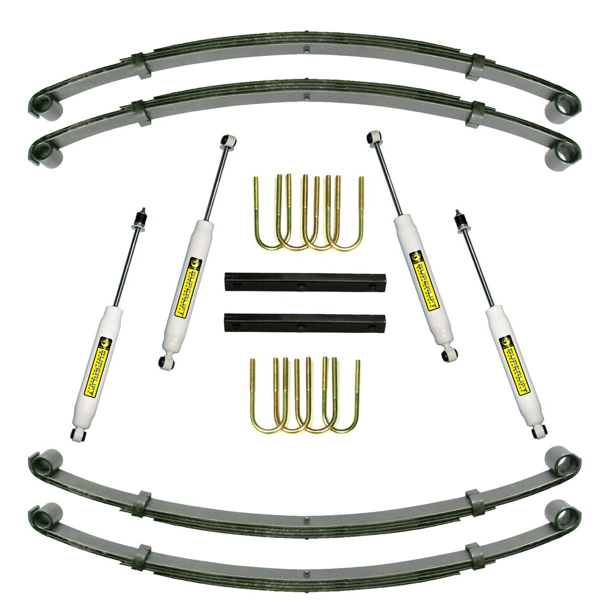 Superlift K722 1.5" Lift Kit - 87-96 Wrangler YJ - w/ SL Shocks