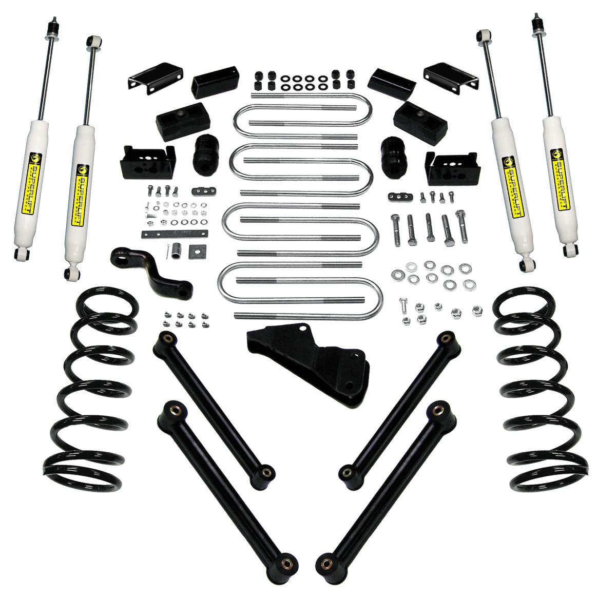 Superlift K760 6" Lift Kit - 03-05 Ram 2500/3500 4WD - Diesel - w/ SL Shocks