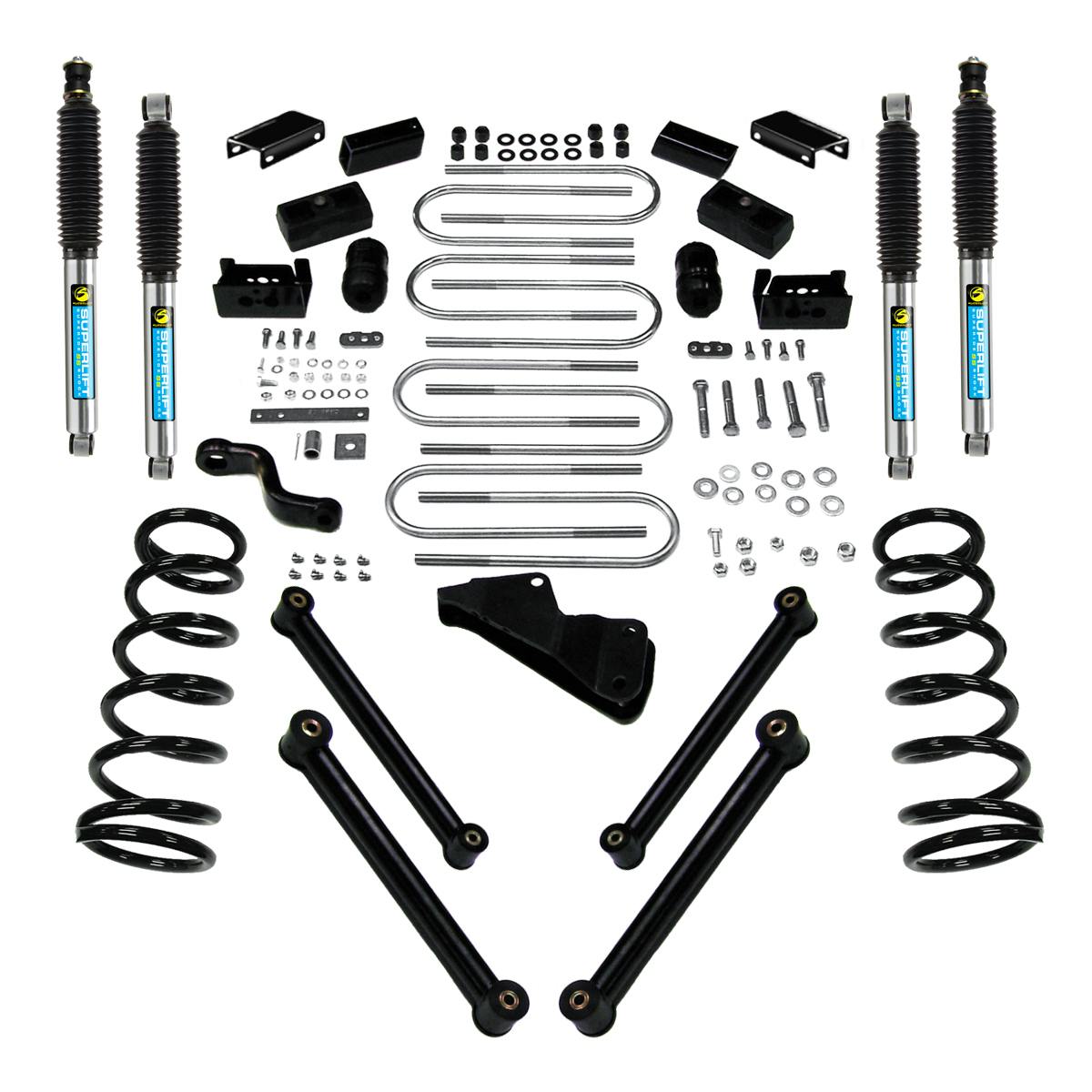 Superlift K760B 6" Lift Kit - 03-05 Ram 2500/3500 4WD - Diesel - w/ Bilstein Shocks
