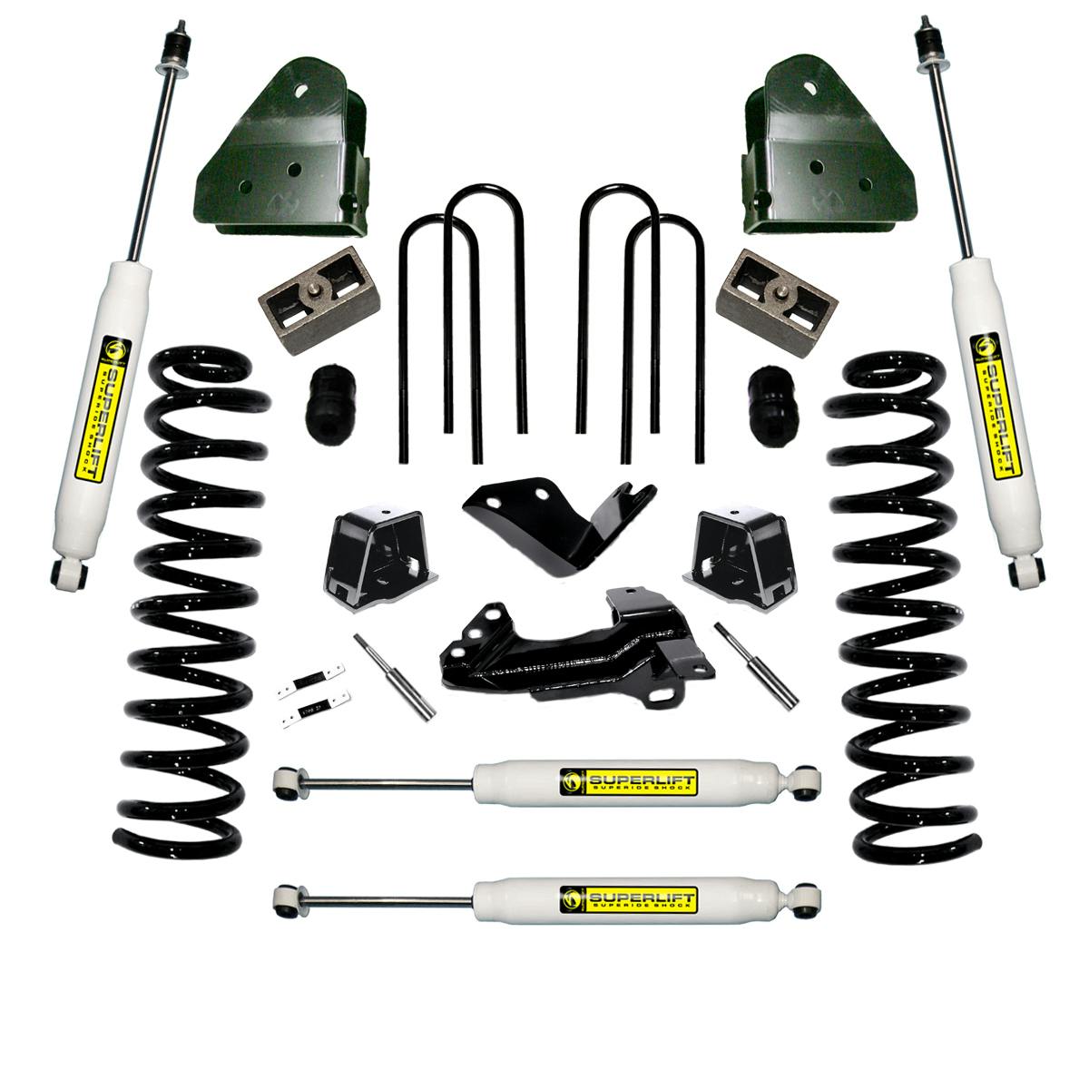 Superlift K796 4" Lift Kit - 05-07 F-250/F-350 4WD - Diesel - w/ SL Shocks