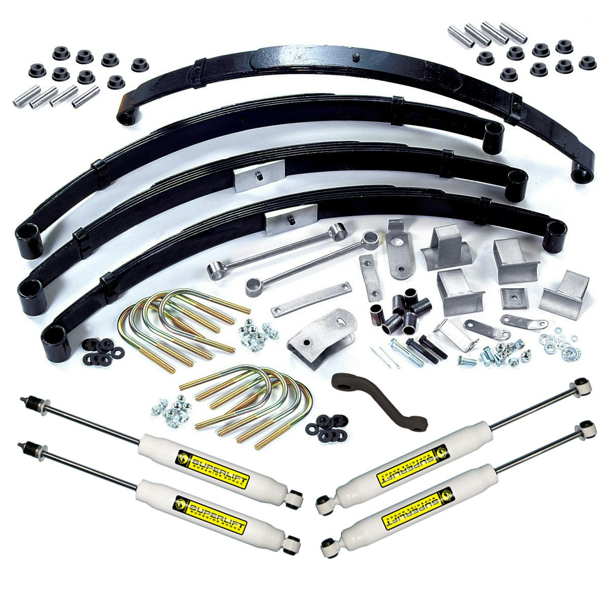 Superlift K849 3.5" Lift Kit - 87-96 Wrangler YJ - w/ SL Shocks