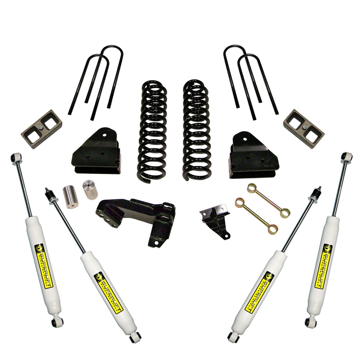 Superlift K854 4" Lift Kit - 08-10 F-250/F-350 4WD - Diesel - w/ SL Shocks