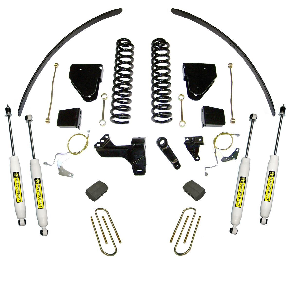 Superlift K856 6" Lift Kit - 08-10 F-250/F-350 4WD - Diesel - w/ SL Shocks