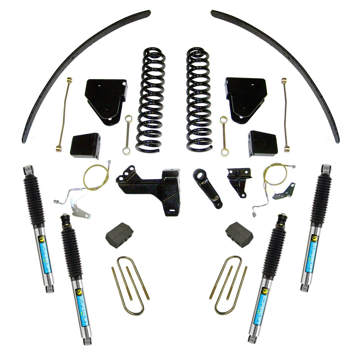 Superlift K856B 6" Lift Kit - 08-10 F-250/F-350 4WD - Diesel - w/ Bilstein Shocks