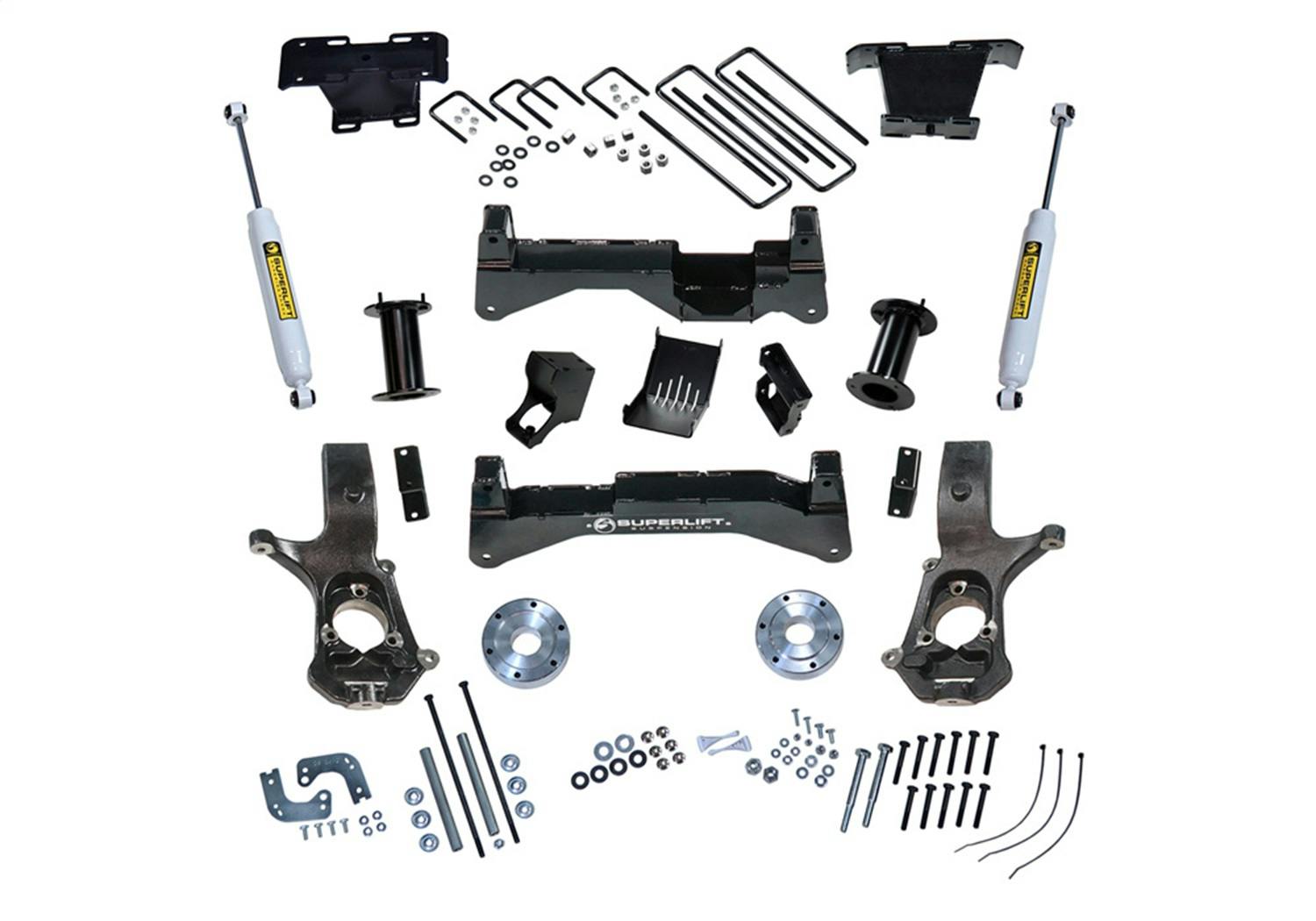 Superlift K899 8" Lift Kit - 14-18 GM 1500 4WD w/ OE Al or SS Control Arms w/ SL Rear Shocks