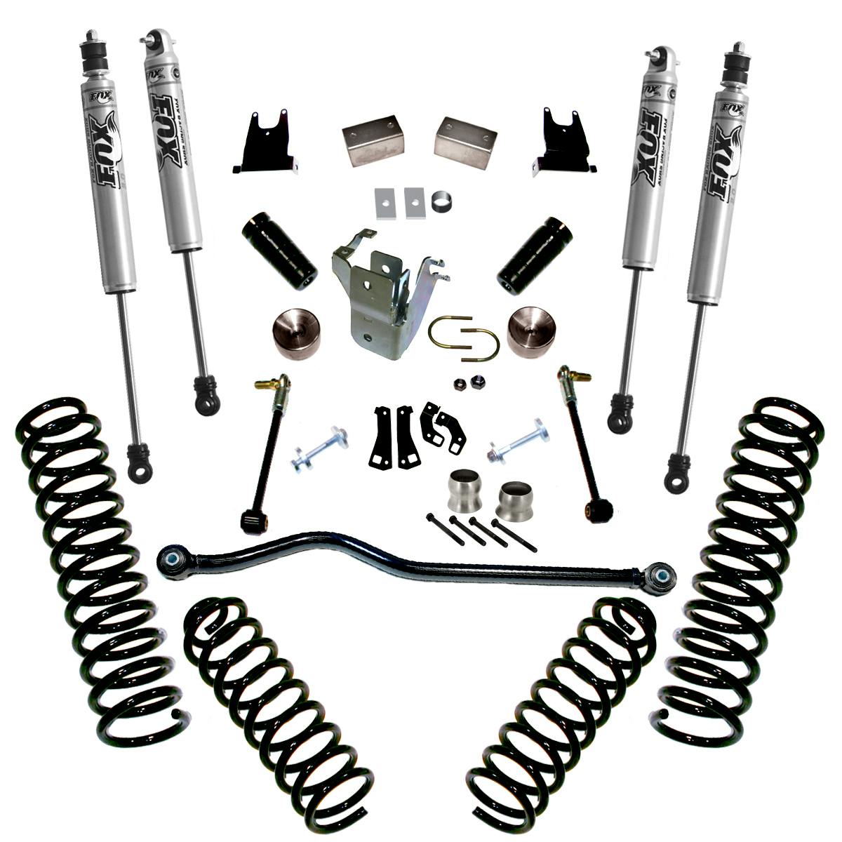 Superlift K927F 4" Lift Kit - 07-18 Wrangler JK - 2-door - w/ FOX Shocks