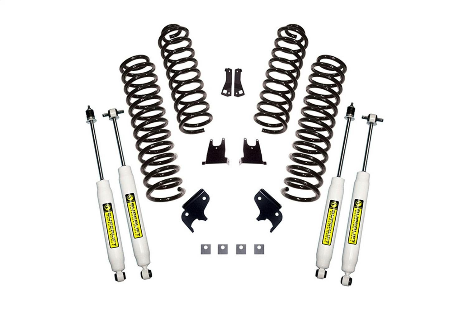 Superlift K931 2.5" Lift Kit - 07-18 Wrangler JK - 4-door - w/ SL Shocks
