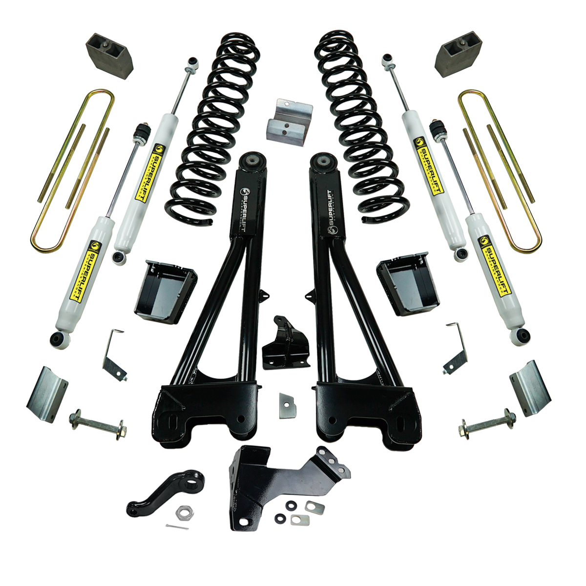 Superlift K989 6" Lift Kit - 11-16 F250/F350 4WD - Dsl w/ Replacement Radius Arms w/ SL Shocks