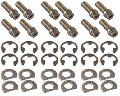 S/S Header Bolt Kit - 6pt. 3/8-16 x 1in (12) 8951