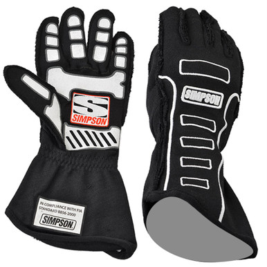 Simpson Competitor Glove Small Black Outer Seam 21300SK-O