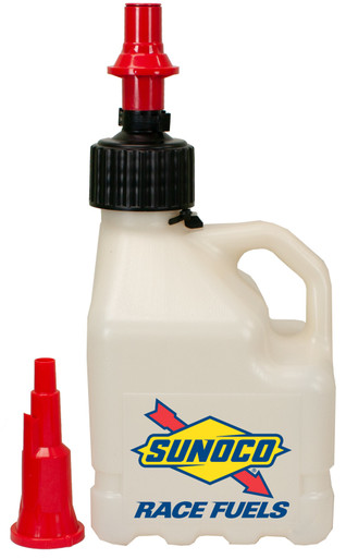 Clear Sunoco 3 Gallon Utility Jug w/ Fastflo R3100CL-FF