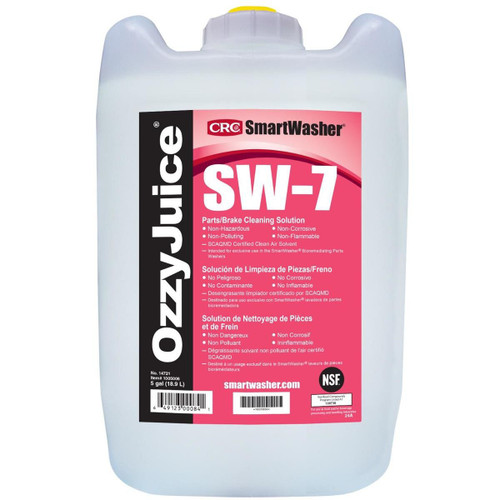 CRC SmartWasher OzzyJuice SW-7 Parts & Brake Clean Solution - 5 Gallon (CRC14721)