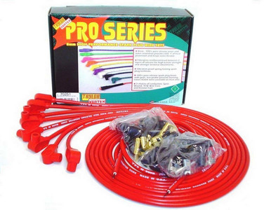 8mm Red Pro Wire 90 Dgr 70251