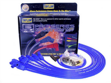 Race-Fit Spiro-Pro Plug Wire Blue SBC HEI 76630