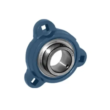 TRITAN SBFCT204-12G 3-Bolt Flange Ball Bearing Mounted Unit, 0.75" Bore Diameter