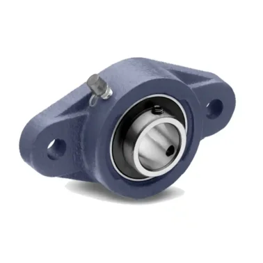 TRITAN SBFL205-14G 2-Bolt Flange Ball Bearing Mounted Unit, 0.875" Bore Diameter