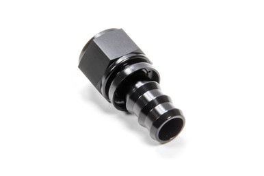 #12 Straight Hose End Push Lock HF-10012BLK